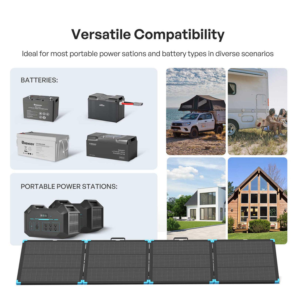 Lightweight Portable Solar Suitcase