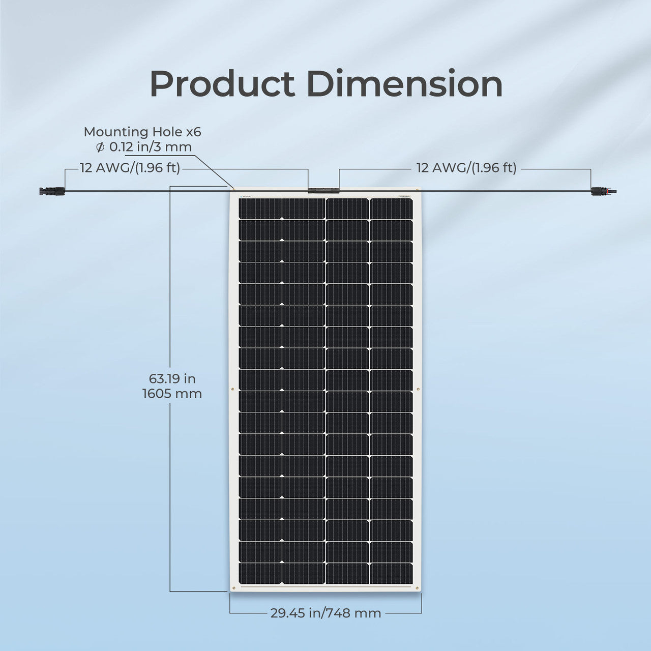 ソーラーモジュール RNG-KIT-STCS100D-NC 100 Watt 12 Volt Monocrystalline Foldable Solar Suitcase W/O
