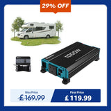 1000W Pure Sine Wave Inverter 12V to 230V with UPS Backup