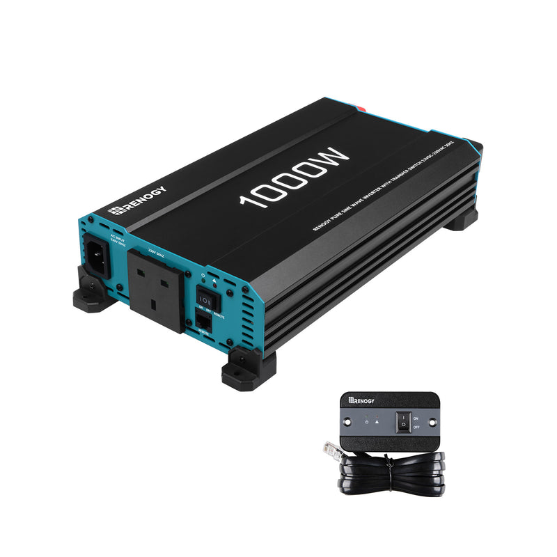 12V 1000W Pure Sine Wave Inverter with UPS Backup