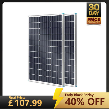 16BB N-Type 100W Solar Panel