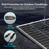 100W N-Type Bifacial Solar Panel