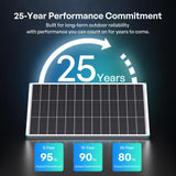 100W N-Type Bifacial Solar Panel