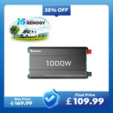 12V 1000W Pure Sine Wave Inverter with UPS Backup