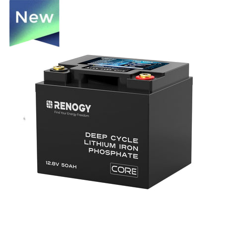 12V 50Ah Core Series Deep Cycle Lithium Iron Phosphate Battery