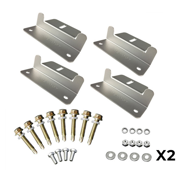 Solar Panel Mounting Z Bracket Set of 4