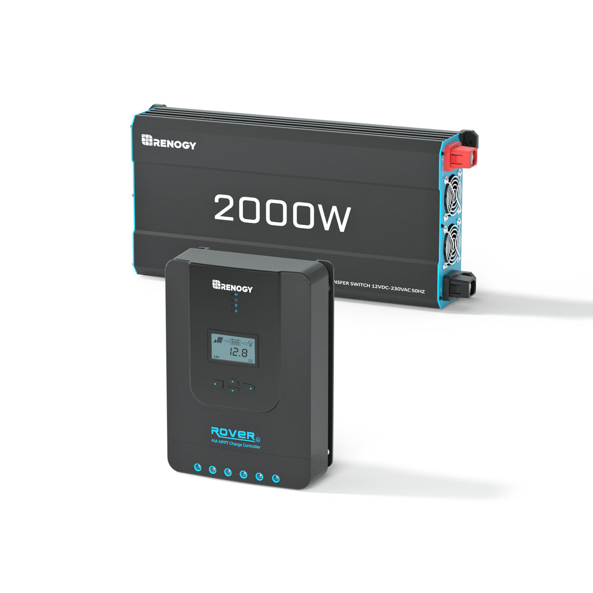 2000W 12V Pure Sine Wave Inverter With English Standard Socket (with UPS Function)