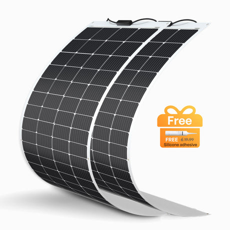200 Watt 12 Volt Flexible Monocrystalline Solar Panel