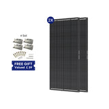ShadowFlux 12V 200W Anti-Shading Solar Panel