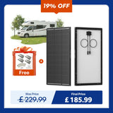 ShadowFlux 12V 200W 120W Anti-Shading Solar Panel