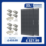 ShadowFlux 12V 200W 120W Anti-Shading Solar Panel