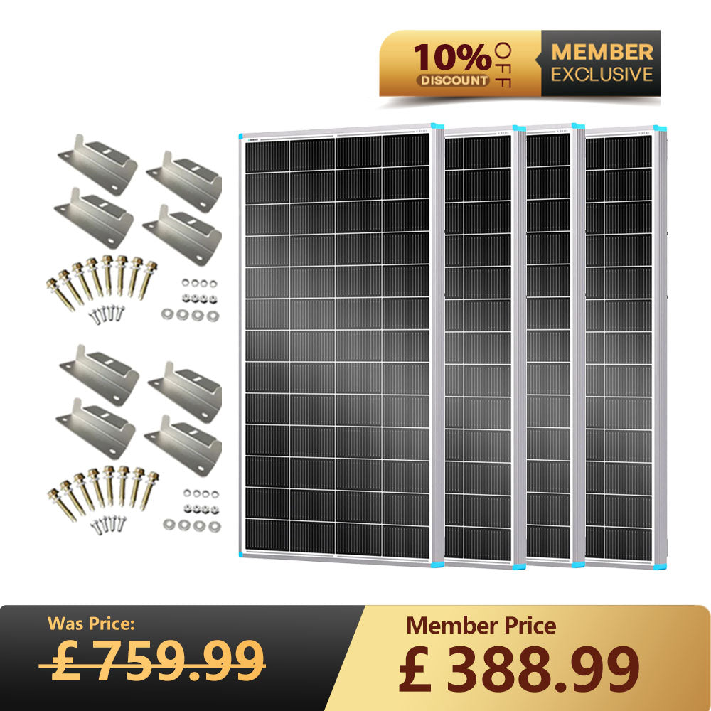 N-Type 12V 200W/175W Solar Panel