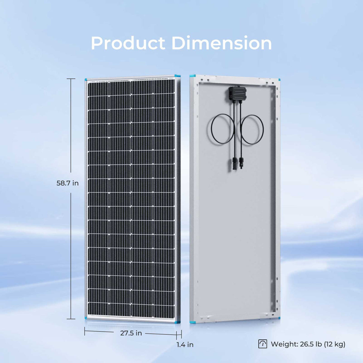 high quality renogy 200w solar panel