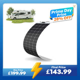 200 Watt 12 Volt Flexible Monocrystalline Solar Panel
