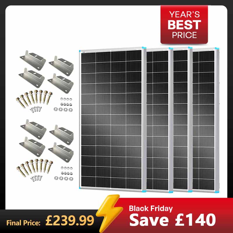 N-Type 12V 200W/175W Solar Panel