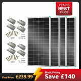 N-Type 12V 200W/175W Solar Panel