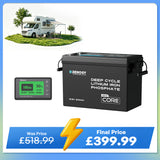 Core Mini - 12.8V 200Ah LiFePO4 Battery w/ Low-Temperature Protection