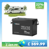 Core Mini - 12.8V 200Ah LiFePO4 Battery w/ Low-Temperature Protection