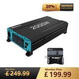 Pure Sine Wave Inverter 12V to 230V with UPS Backup 1000W / 2000W / 3000W