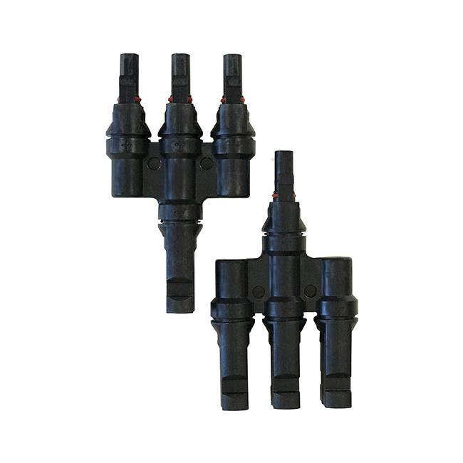 Solar MC4Y2 Branch Connectors MMMF+FFFM Pair | Renogy Solar | Renogy UK