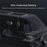 Pro 12.8V 135Ah/200Ah/500Ah Underseat Lithium Iron Phosphate Battery
