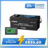 Core - 12V 300Ah Core Series Deep Cycle Lithium Iron Phosphate Battery w/Self-Heating
