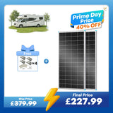 200W 16BB N-Type High Efficiency Monocrystalline Solar Panel