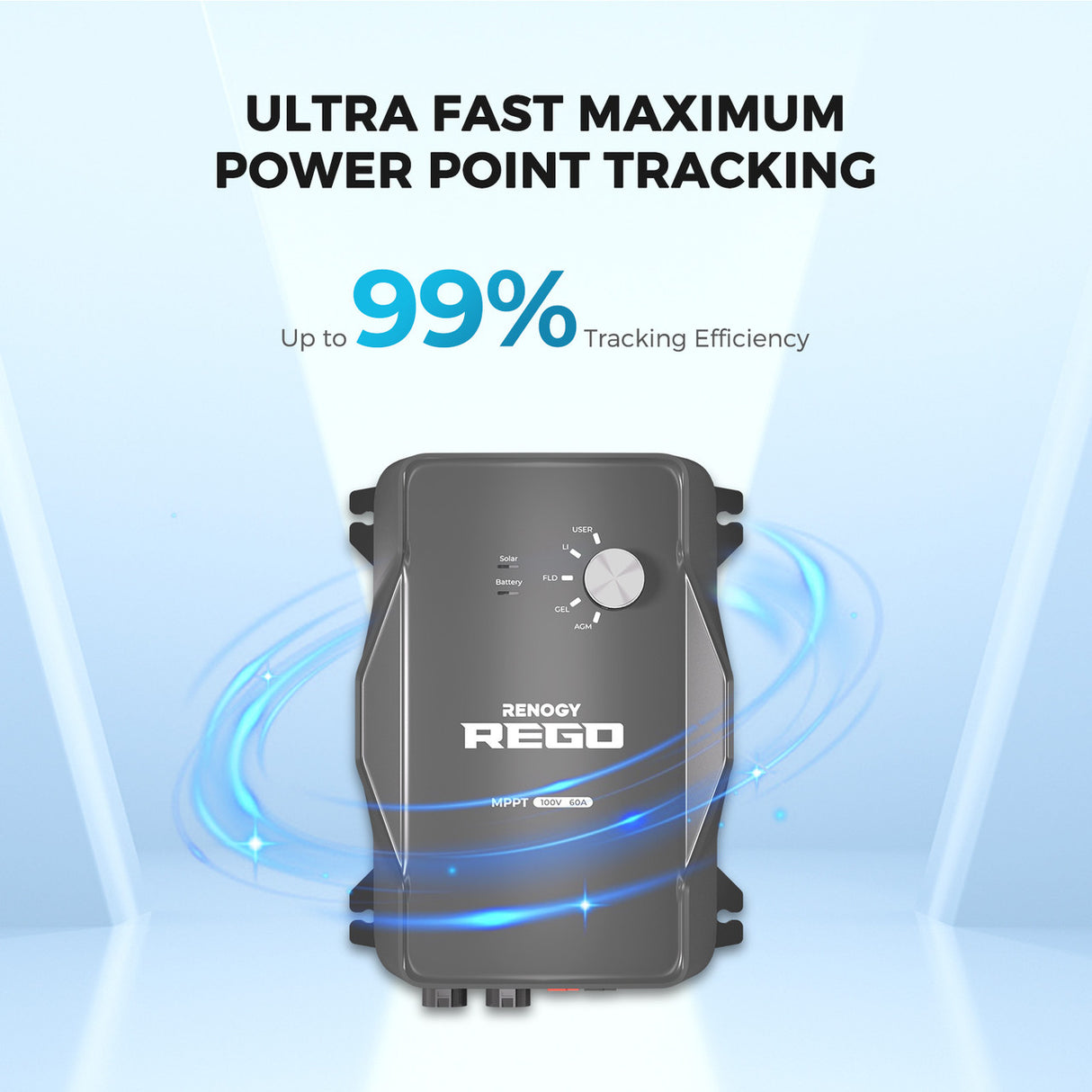 REGO 12V 60A MPPT Solar Charge Controller