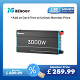 12V 3000W Pure Sine Wave Inverter with UPS Backup