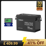 Core Mini - 12.8V 300Ah Lithium Iron Phosphate Battery with 500A Monitor