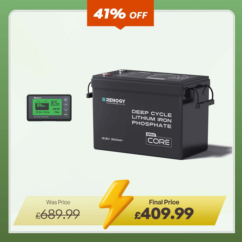 Core Mini - 12.8V Lithium Iron Phosphate Battery 300Ah / 200Ah / 100Ah