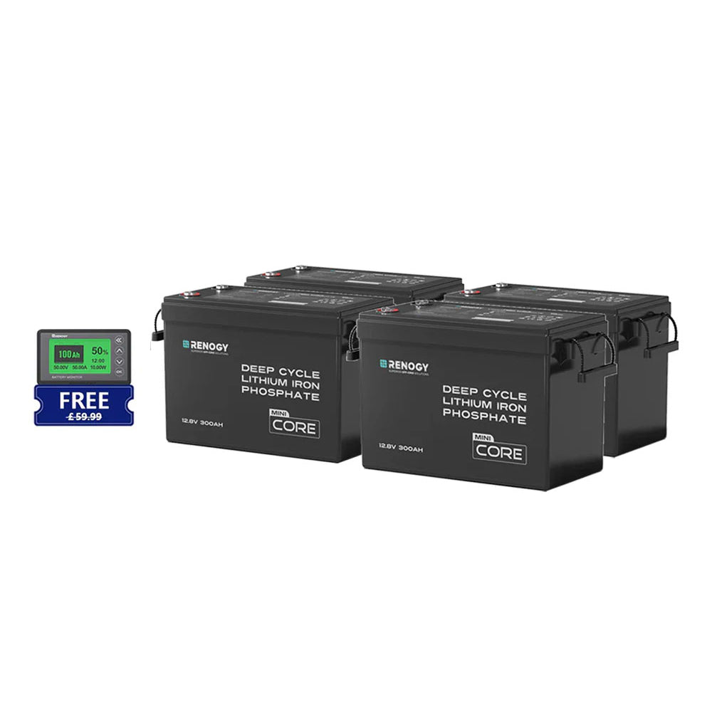 Core Mini - 12.8V Lithium Iron Phosphate Battery 300Ah / 200Ah / 100Ah