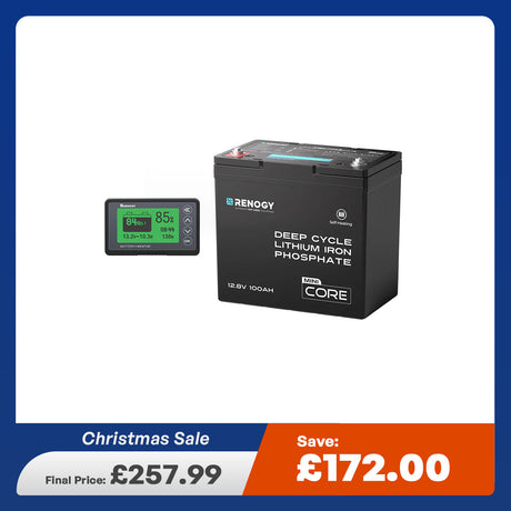 DuoHeat Tech - Core Mini 12V 100Ah Lithium Iron Phosphate Battery