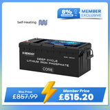 Core - 12V 300Ah Core Series Deep Cycle Lithium Iron Phosphate Battery w/Self-Heating