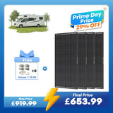 ShadowFlux 12V 200W Anti-Shading Solar Panel