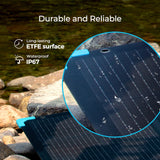 Renogy 80W 12V Portable Solar Panel for Power Station Mono