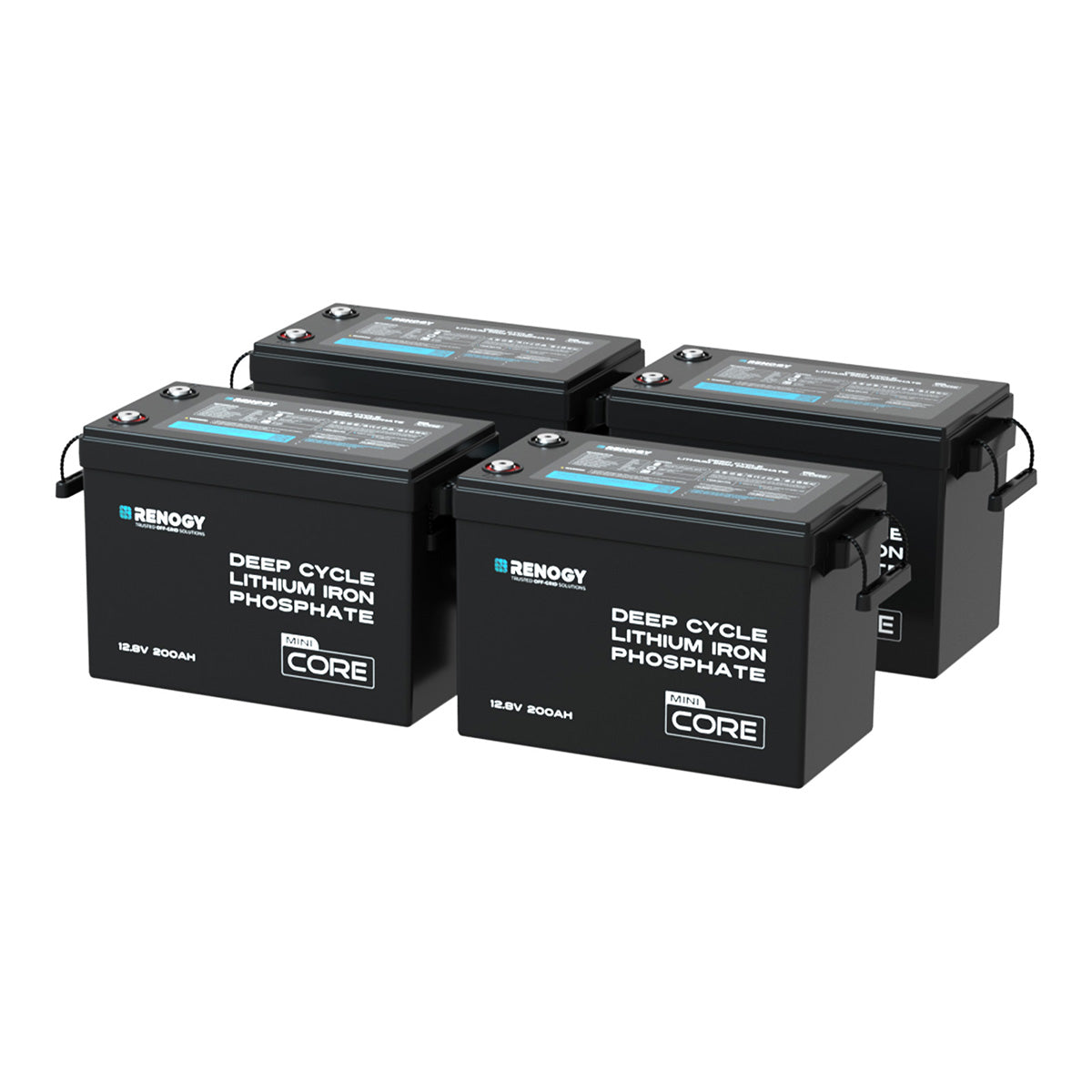 Core Mini - 12.8V 200Ah LiFePO4 Battery w/ Low-Temperature Protection