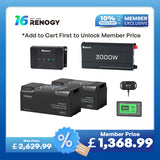 5.12Kwh Caravan Power System | 200Ah LiFePO4 Batteries w/Bluetooth, 3000W inverter