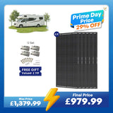 ShadowFlux 12V 200W Anti-Shading Solar Panel