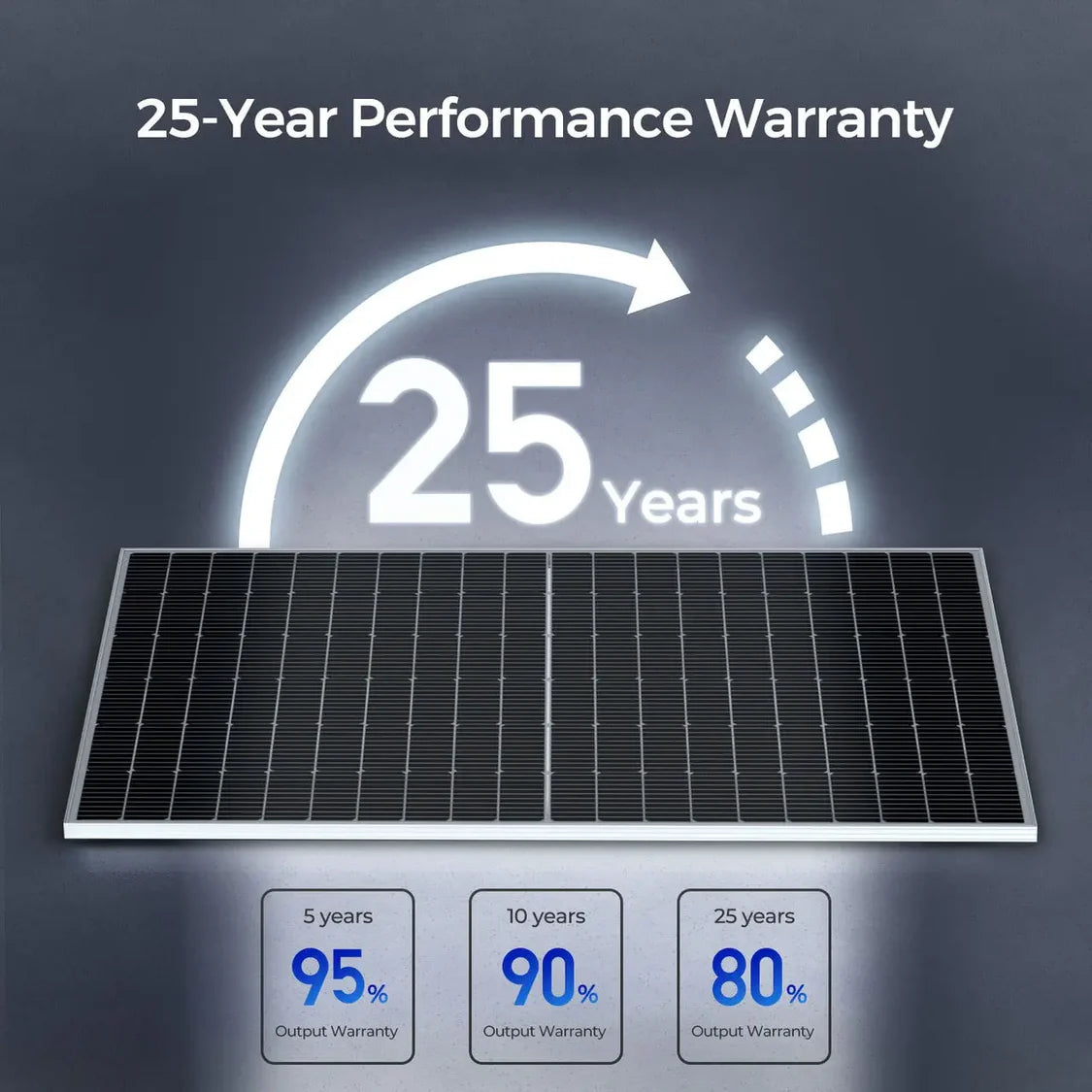 320W N-Type Bifacial Solar Panel (2-Pack)