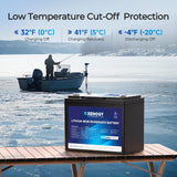 Core - 12V 100Ah Trolling Motor Group 24 LiFePO4 Battery w/ Bluetooth