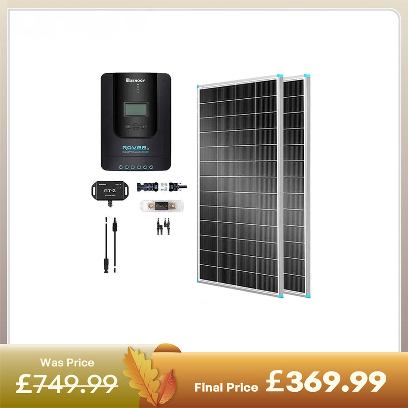 400W 12V/24V Solar Premium Kit