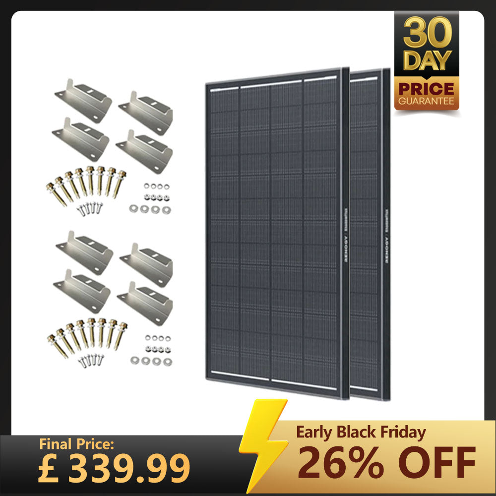 ShadowFlux 12V 200W 120W Anti-Shading Solar Panel