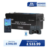 Core - 12V 300Ah Core Series Deep Cycle Lithium Iron Phosphate Battery w/Self-Heating