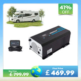 3000W 12V Pure Sine Wave Inverter Charger w/ LCD