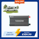 12V 1000W Pure Sine Wave Inverter with UPS Backup