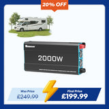 12V 2000W Pure Sine Wave Inverter with UPS Backup