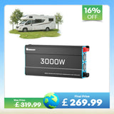 2000W Pure Sine Wave Inverter 12V to 230V with UPS Backup