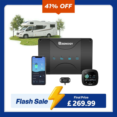 12V DC-DC On-Board Battery Charger with MPPT 50A/30A (New Version)