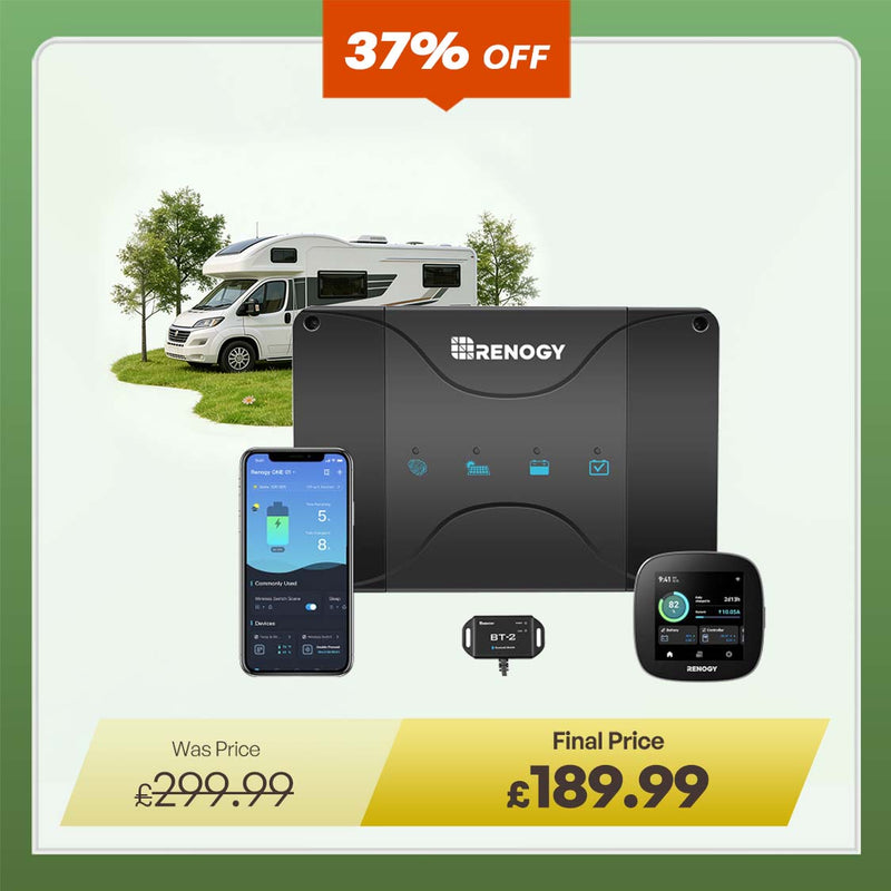 12V DC-DC On-Board Battery Charger with MPPT 50A/30A (New Version)